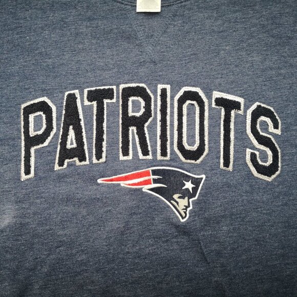 NFL Team Apparel Ladies Size XXL Fleece Lined Navy Patriots Logo Sleepwear - Picture 5 of 8